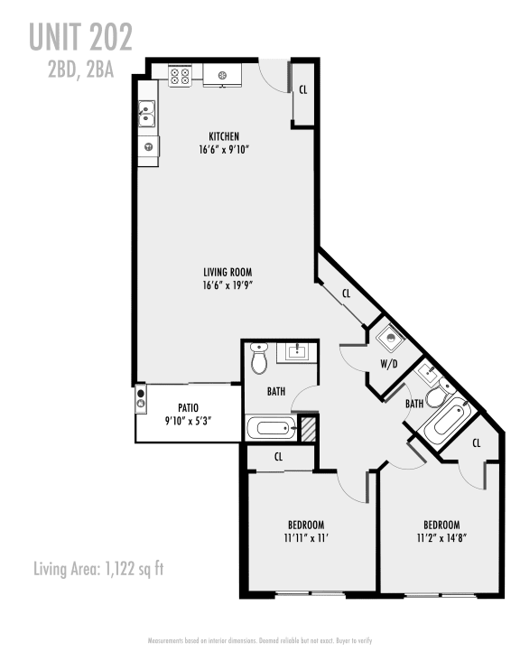 Floor Plans of Ace on Orange Grove in Los Angeles, CA